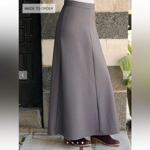 Bias Cut Classic Maxi Skirt